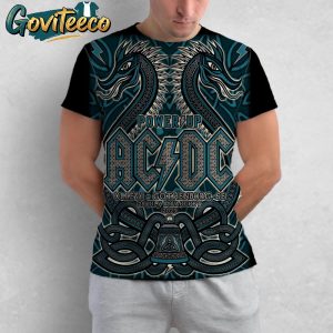 ACDC Power Up At Ullevi Gothenburg Sweden On July 28 And August 1st 2025 All Over Print T-Shirt