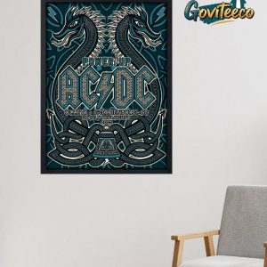 ACDC Power Up At Ullevi Gothenburg Sweden On July 28 And August 1st 2025 Home Decor Poster Canvas