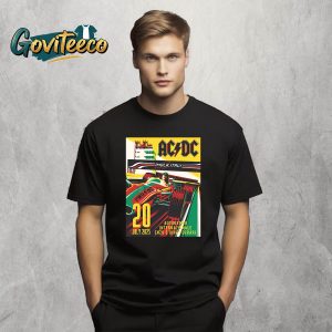ACDC Power Up Tour At Autodromo Internazionale Enzo E Dino Ferrari In Imola Italia On July 20th 2025 T-Shirt