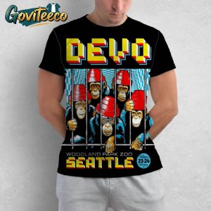 DEVO Woodland Park Zoo Concert At Seattle On July 23rd and 24th 2025 All Over Print T-Shirt
