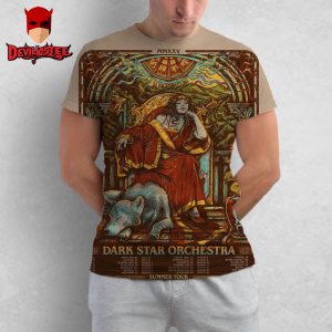 Dark Star Orchestra Sumer Tour 2025 July And August Schedule All Over Print T-Shirt