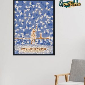Dave Matthews Band At Bank Of New Hampshire Pavilion Gilford New Hampshire On July 23th 2025 Home Decor Poster Canvas