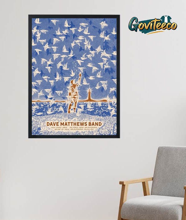 Dave Matthews Band At Bank Of New Hampshire Pavilion Gilford New Hampshire On July 23th 2025 Home Decor Poster Canvas Dave Matthews Band At Bank Of New Hampshire Pavilion Gilford New Hampshire On July 23th 2025 Home Decor Poster Canvas
