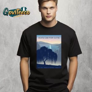 Death Cab For Cutie Crooked Teeth At Redding Civic Auditorium California On July 25th 2025 T-Shirt