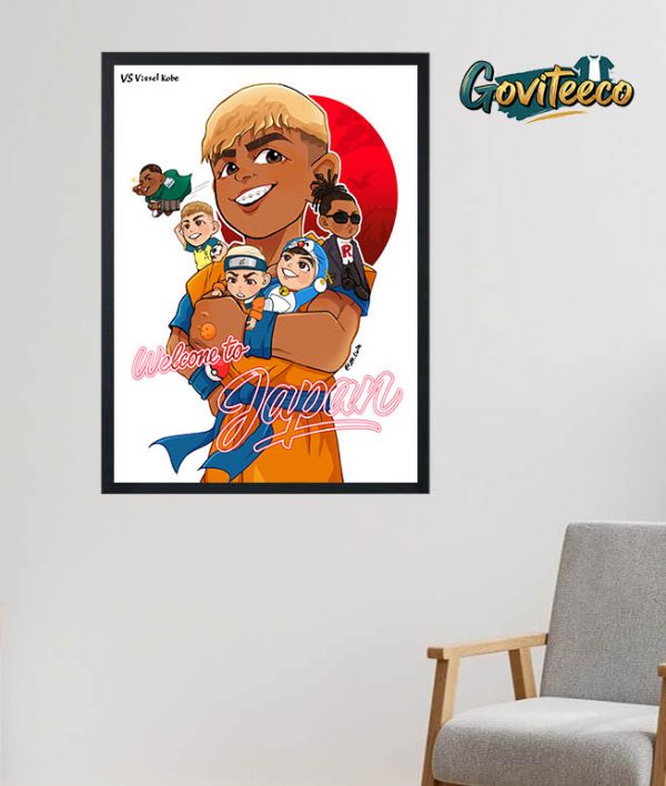 FC Barcelona Vs Vissel Kobe Of Japan At Asia Tournament Summer 2025 Anime Home Decor Poster Canvas
