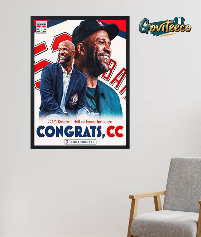 Indians CC Sabathia Legendary Pitcher In Hall Of Fame 2025 Home Decor Poster Canvas Indians CC Sabathia Legendary Pitcher In Hall Of Fame 2025 Home Decor Poster Canvas