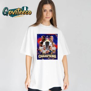 Italia Women Win Volleyball Nations League 2025 T-Shirt