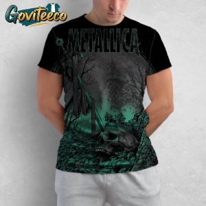 Metalica King Nothing By Dan Dippel Limited Edition Poster Numbered Screen All Over Print T-Shirt