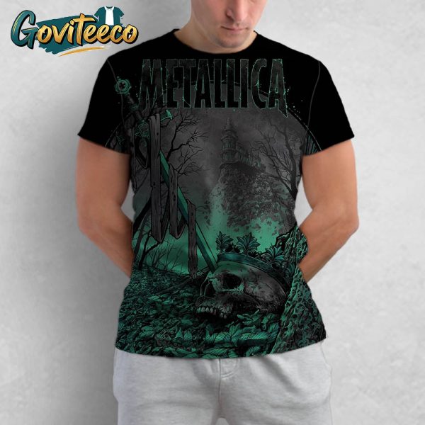 Metalica King Nothing By Dan Dippel Limited Edition Poster Numbered Screen All Over Print T-Shirt