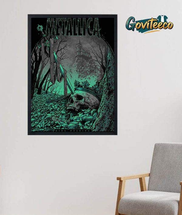 Metalica King Nothing By Dan Dippel Limited Edition Poster Numbered Screen Home Decor Poster Canvas