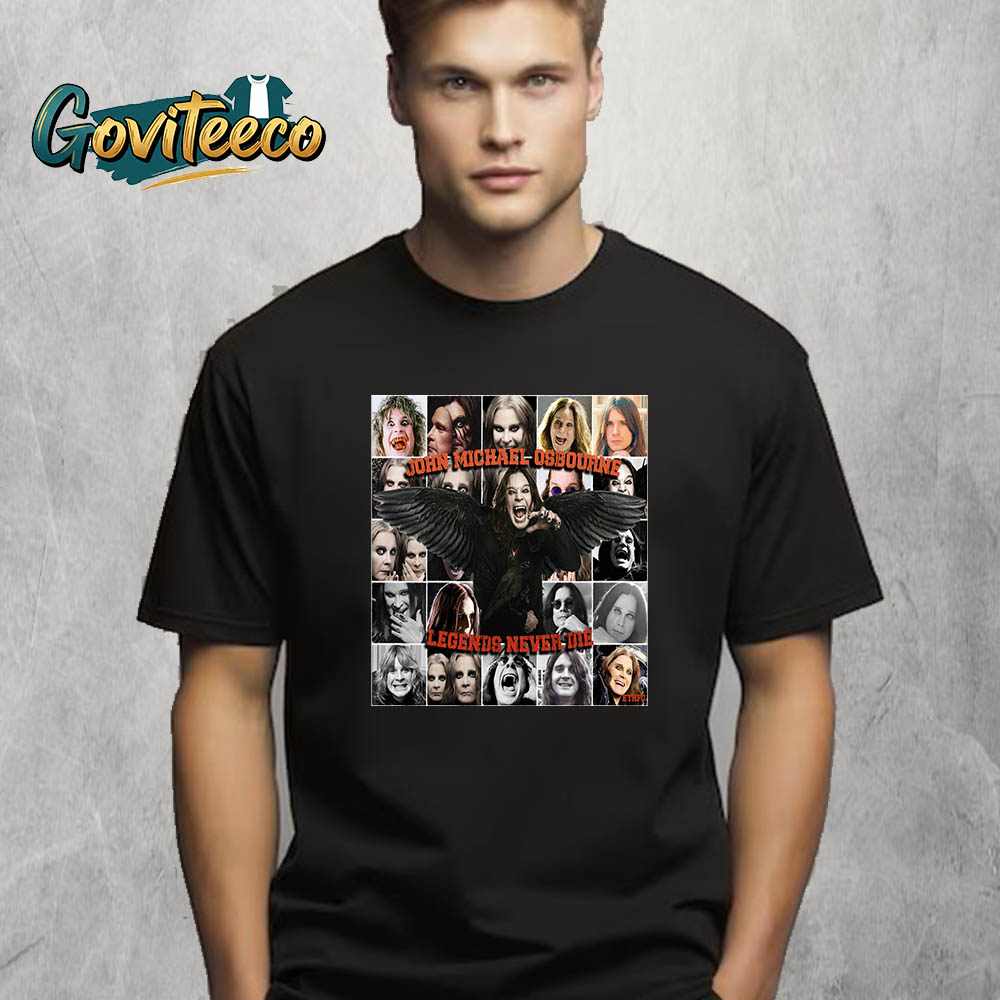 Ozzy Osbourne Prince Of Darkness RIP In July 22nd 2025 Unisex T-Shirt Ozzy Osbourne Prince Of Darkness RIP In July 22nd 2025 Unisex T-Shirt