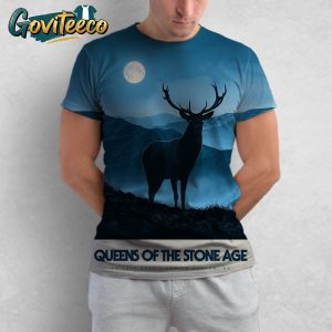 Queens Of The Stone Age The End Is Nero Tour Zenith Munich July 25th 2025 All Over Print T-Shirt