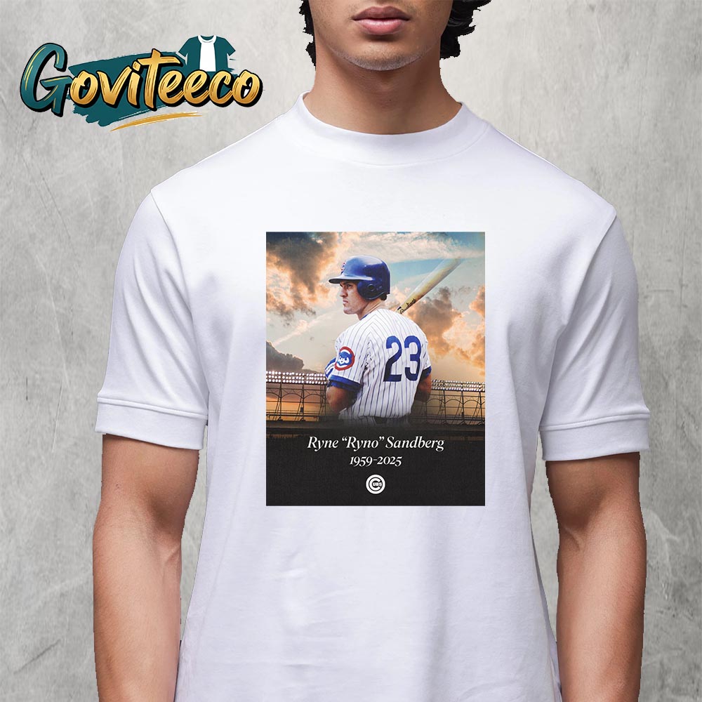 RIP Ryne Sandberg MLB Chicago Cubs On July 28th 2025 Unisex T-Shirt RIP Ryne Sandberg MLB Chicago Cubs On July 28th 2025 Unisex T-Shirt
