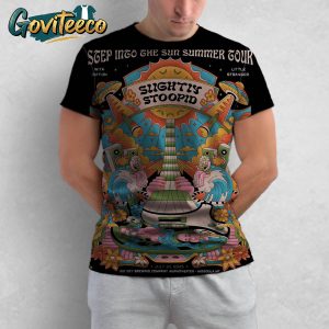 Slightly Stoopid Step Into The Sun Summer Tour With Iration And Little Stranger July 24th 2025 All Over Print T-Shirt