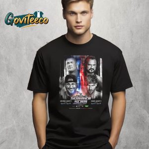 WWE SummerSlam 2025 Official Poster  MetLife Stadium NJ On August 2nd and 3rd 2025 All Over Print T-Shirt